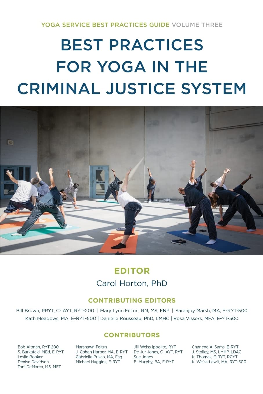 Best Practices for Yoga in the Criminal Justice System book