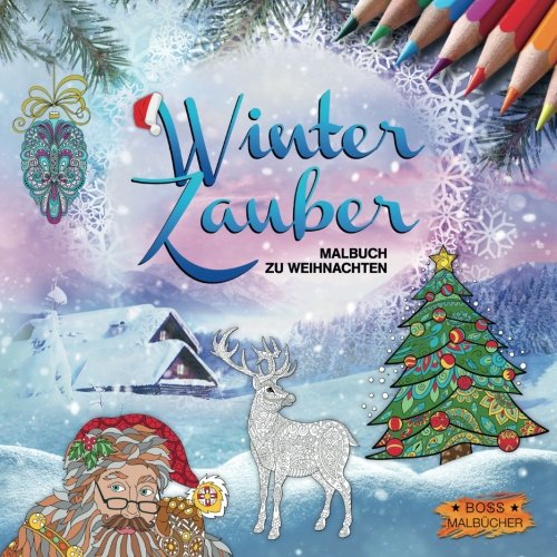 Winterzauber: Malbuch zu Weihnachten Film, Art & Culture