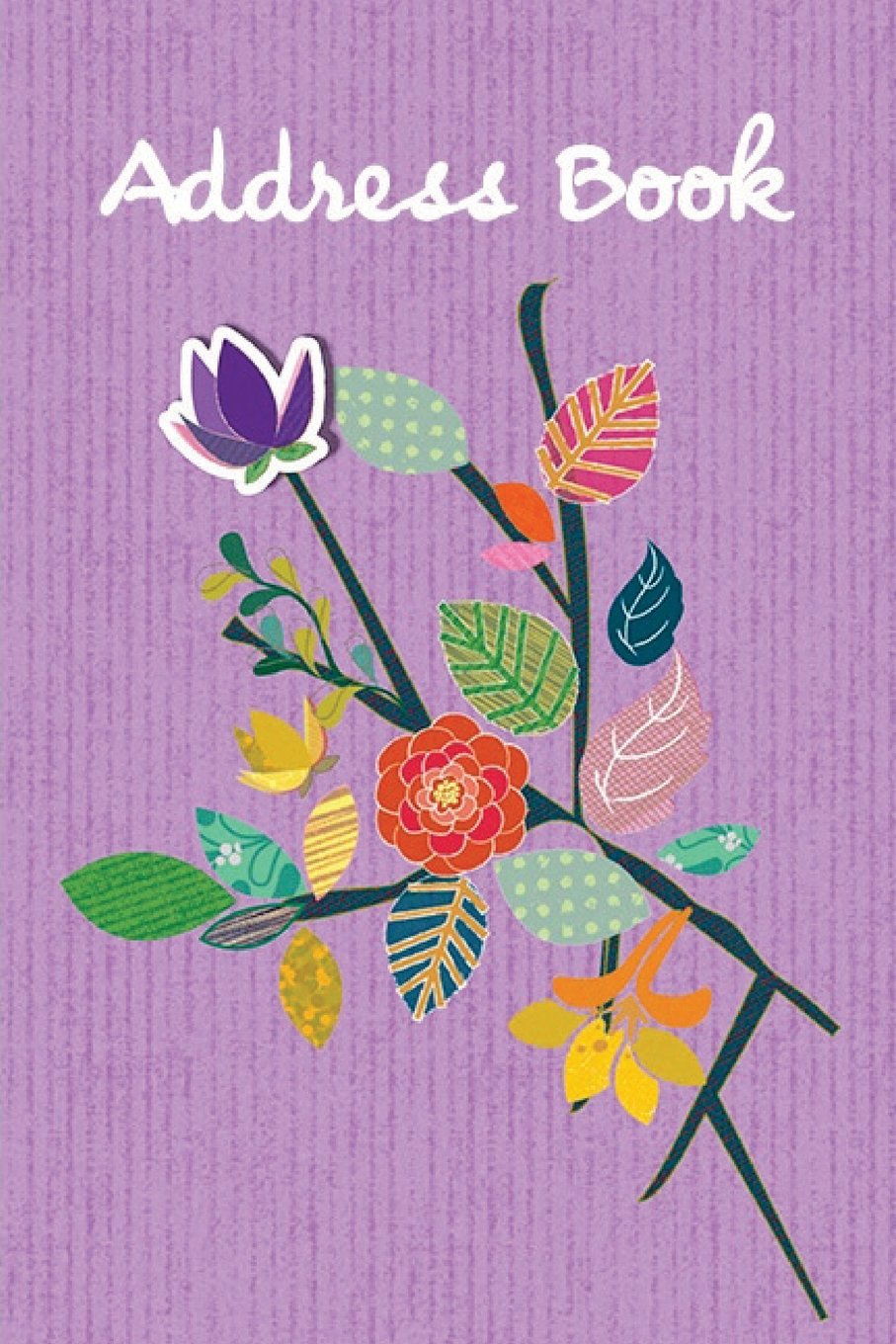 Address Book.: (Flower Edition Vol. B10) Glossy And Soft Cover, Large Print, Font, 6" x 9" For Contacts, Addresses, Phone Numbers, Emails, Birthday And More. Books