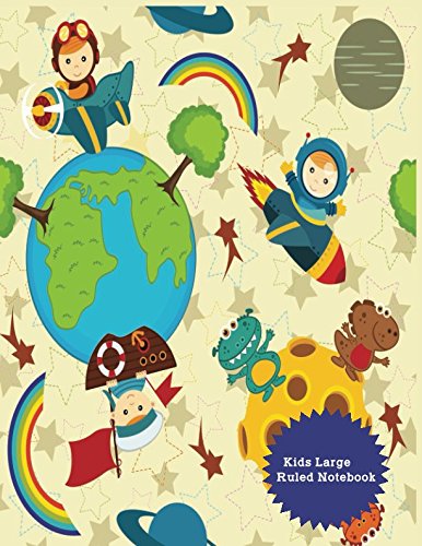 Kids Large Ruled Notebook: Lined Exercise Book Journal With 150 Pages To Write In For Boys Girls Student (Childrens Collections, Band 1) Manga