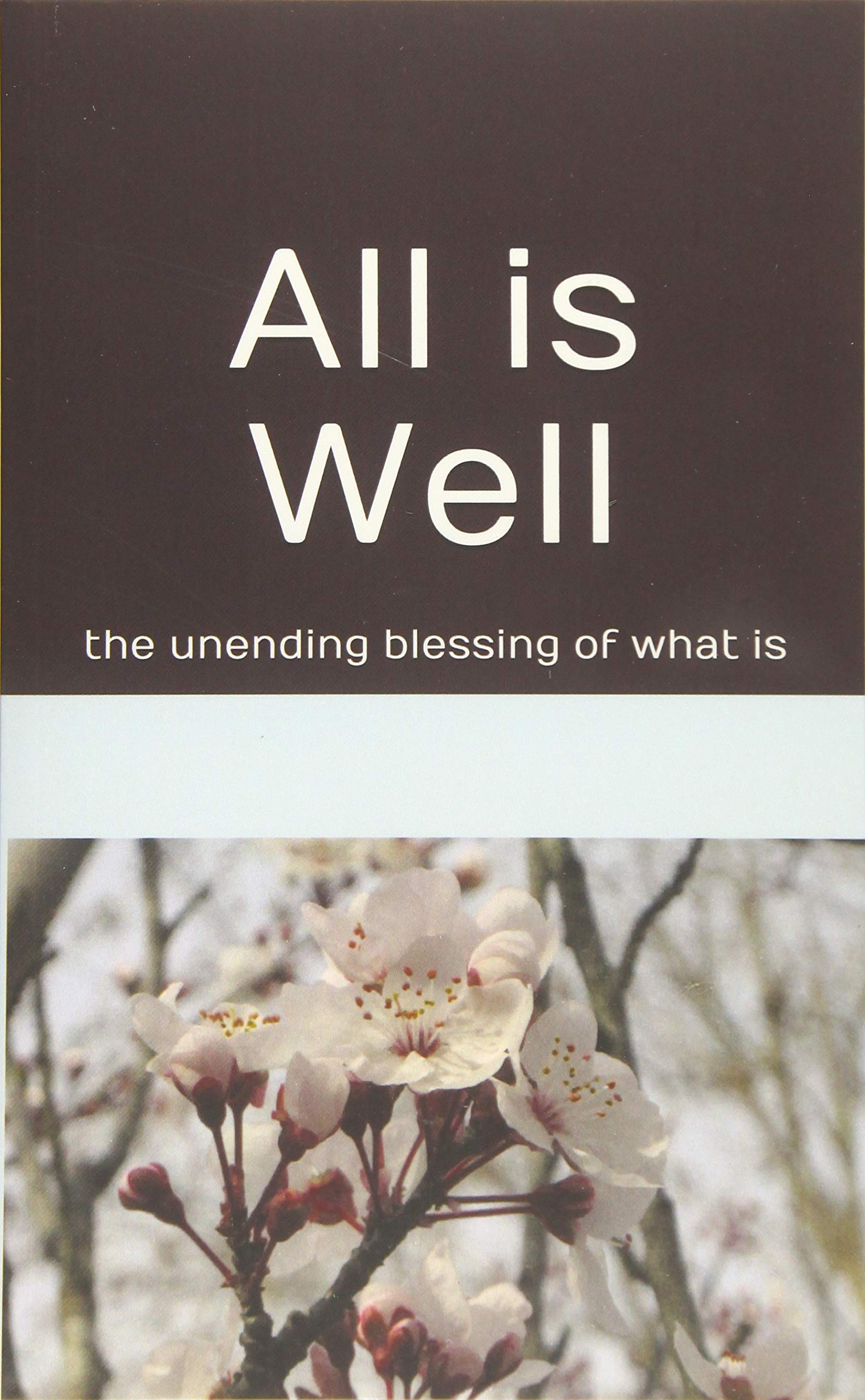 All is Well: the unending blessing of what is Philosophy