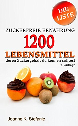 Zuckerfreie Ernährung - 1200 Lebensmittel, deren Zuckergehalt du kennen solltest: Die Liste Health, Nutrition & Fitness