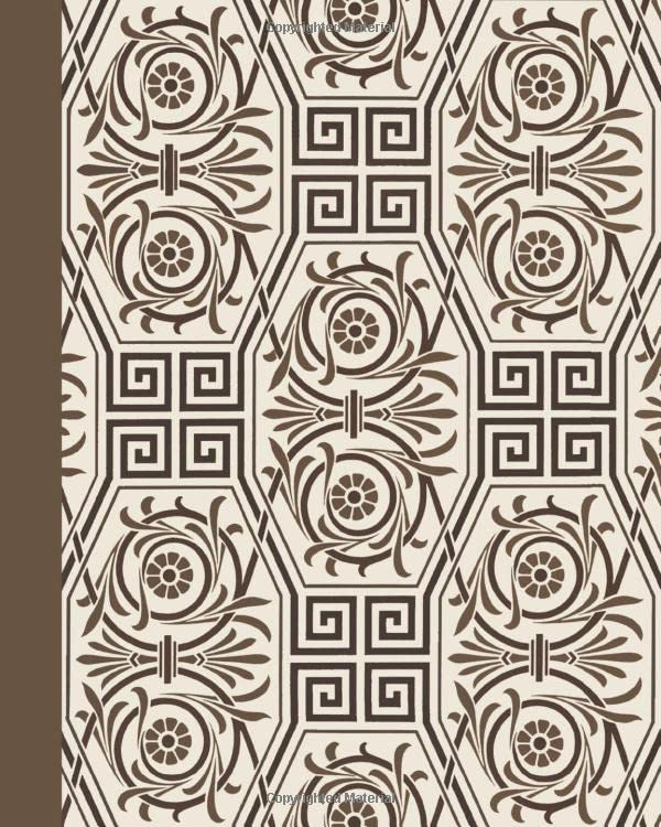 Sketch Journal: Majestic 8x10 - Pages are LINED ON THE BOTTOM THIRD with blank space on top (8x10 Patterns & Designs Sketch Journal Series) Lifestyle
