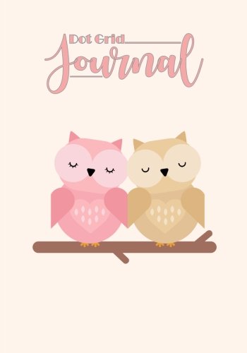 Bullet Journal Notebook: 5 Dot Per Inches 100 Pages (for Design, Create, Journal, Student, Planner) 7 x 10 inches – Owl Glossy Cover Mathematics