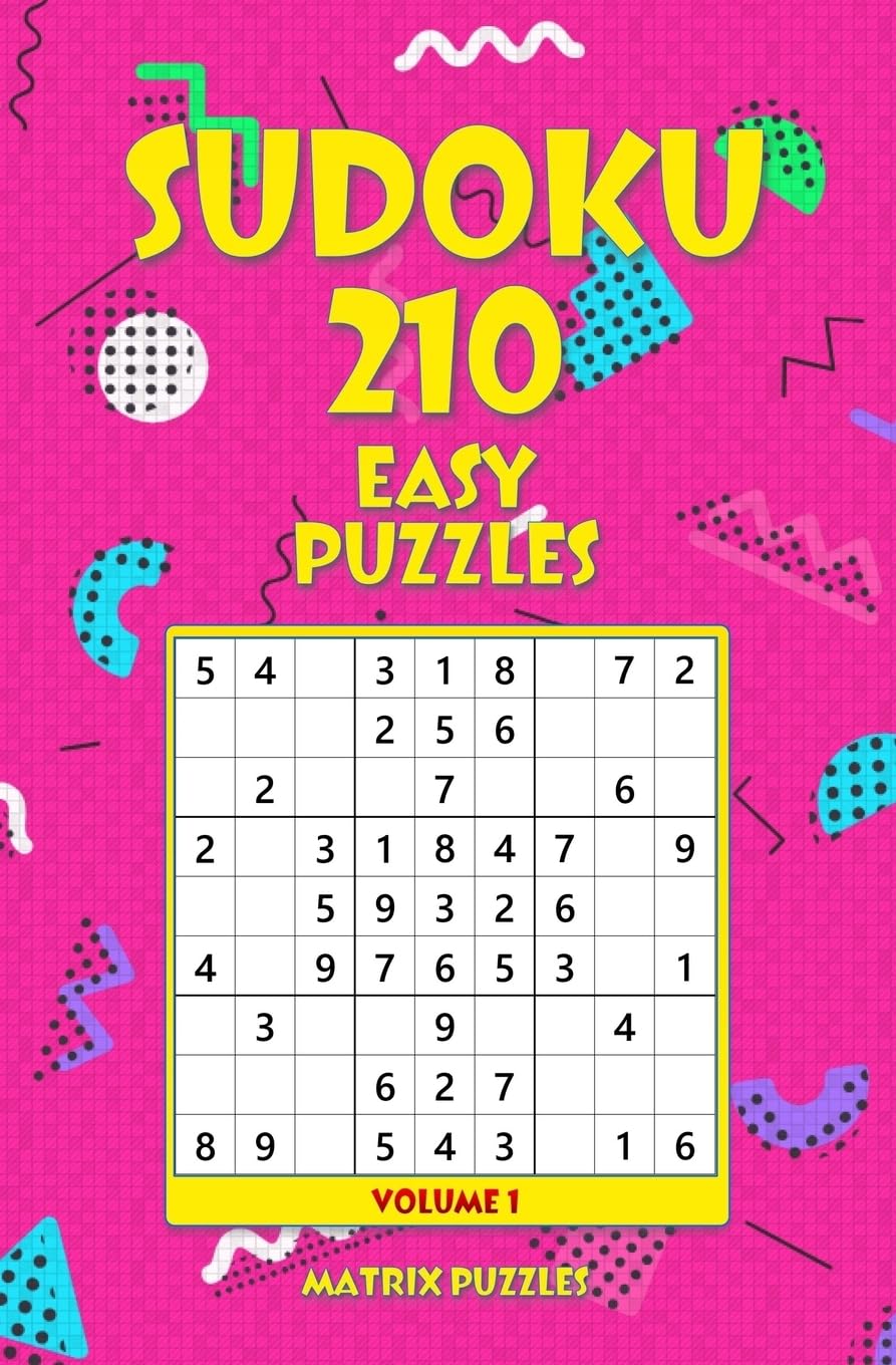 Sudoku: 210 Easy Puzzles (210 Sudoku 9x9 Puzzles: Easy, Band 1) Leisure & Fun
