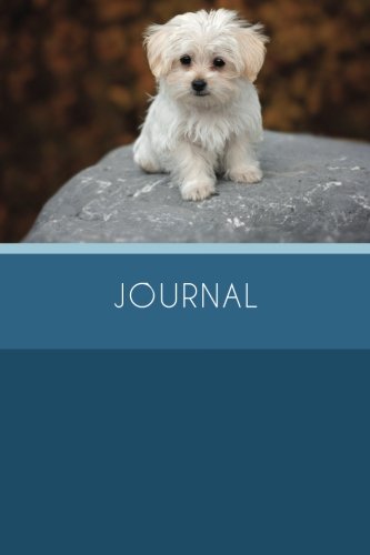 Journal (6x9 Journal): Maltese Puppy, Lightly Lined, 120 Pages, Perfect for Notes and Journaling Pets