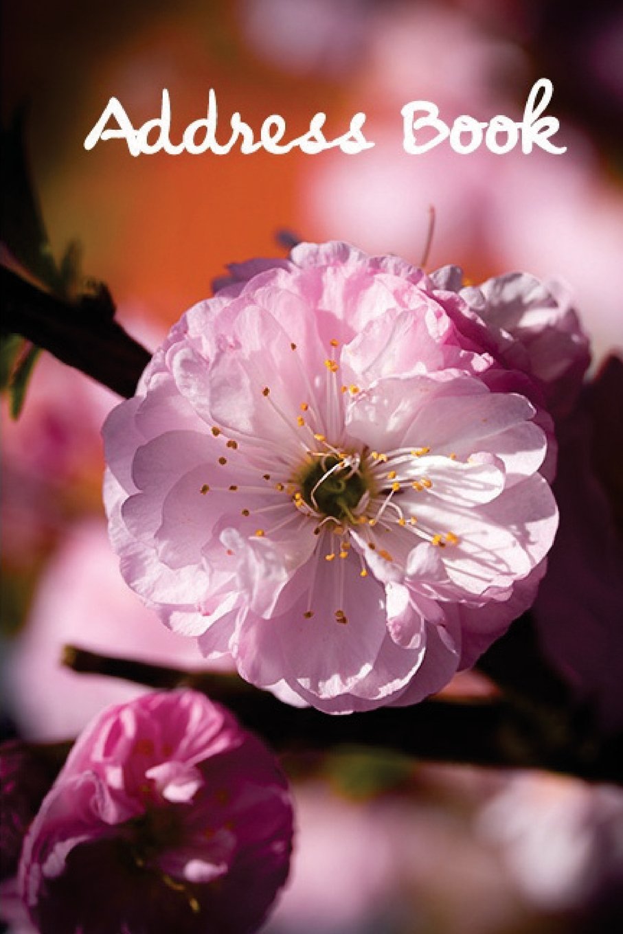 Address Book.: (Flower Edition Vol. B61) Glossy And Soft Cover, Large Print, Font, 6" x 9" For Contacts, Addresses, Phone Numbers, Emails, Birthday And More. Books