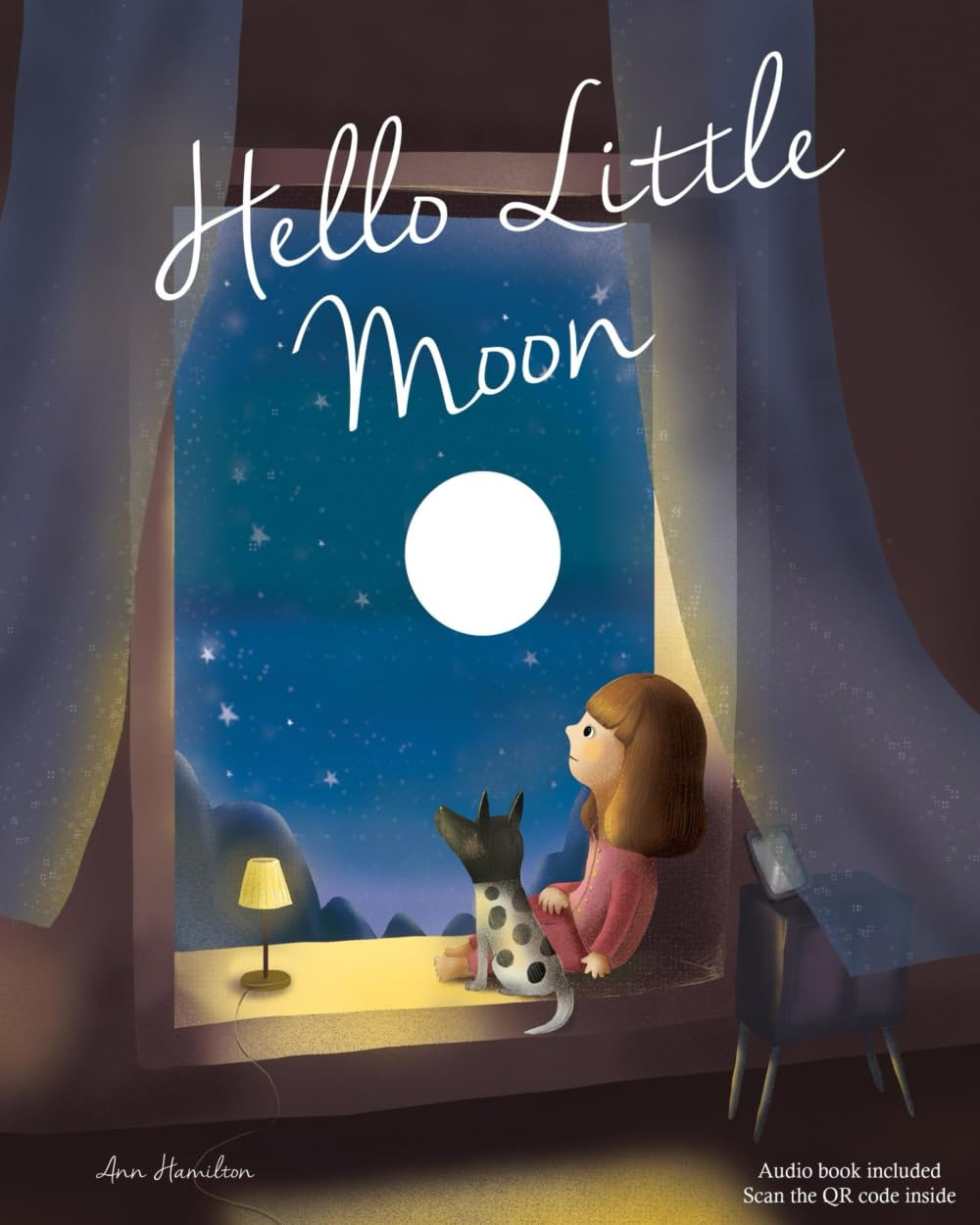 Hello Little Moon: A Children's Bedtime Book with English Audio Book Novels & Short Stories
