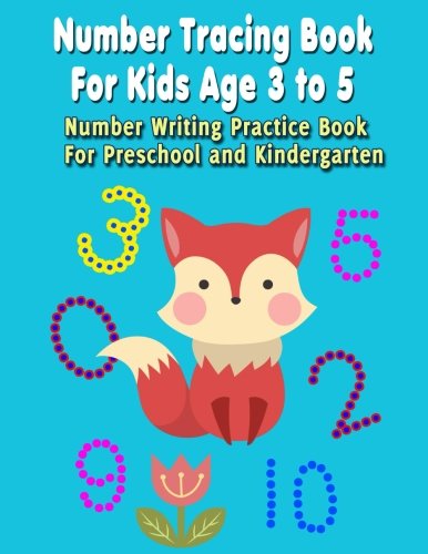 Number Tracing Book For Kids Age 3 to 5: Number Writing Practice Book For Preschool and Kindergarten (Number Tracing and Writing Practice Book Preschool Kids Age 3 4 5 6, Band 1) Tiptoi & Games