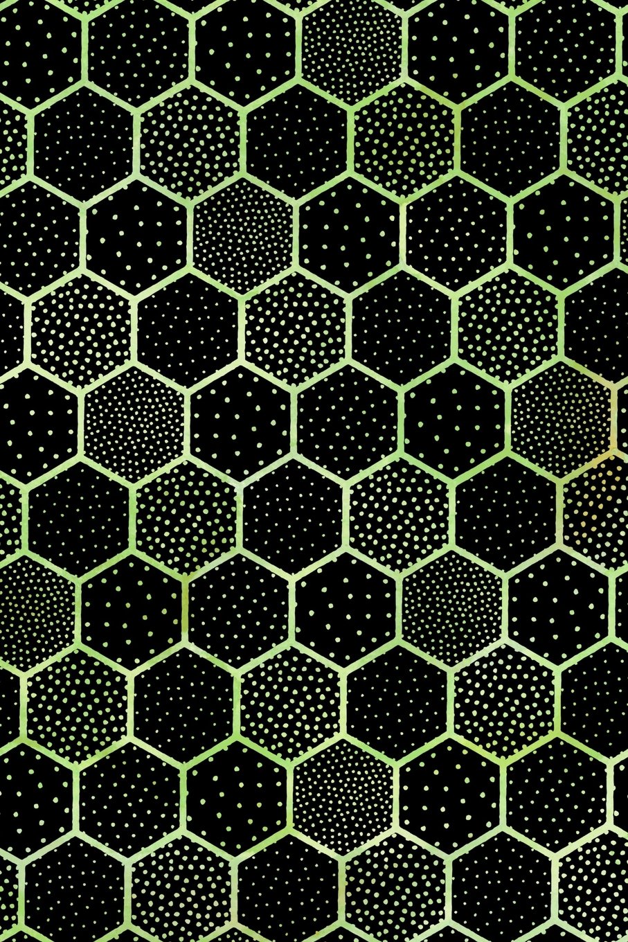 Bullet Journal Notebook Polka Dots and Hexagons Pattern 4: 162 Numbered Pages With 150 Dot Grid Pages, 6 Index Pages and 2 Key Pages For Journaling, ... To Carry Size. (Handy Dot Journal 2, Band 67) Self-help
