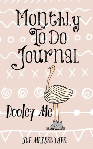 Monthly To Do Journal: Dooley Me (Monthly Journal Diary, Band 1) Reference Books