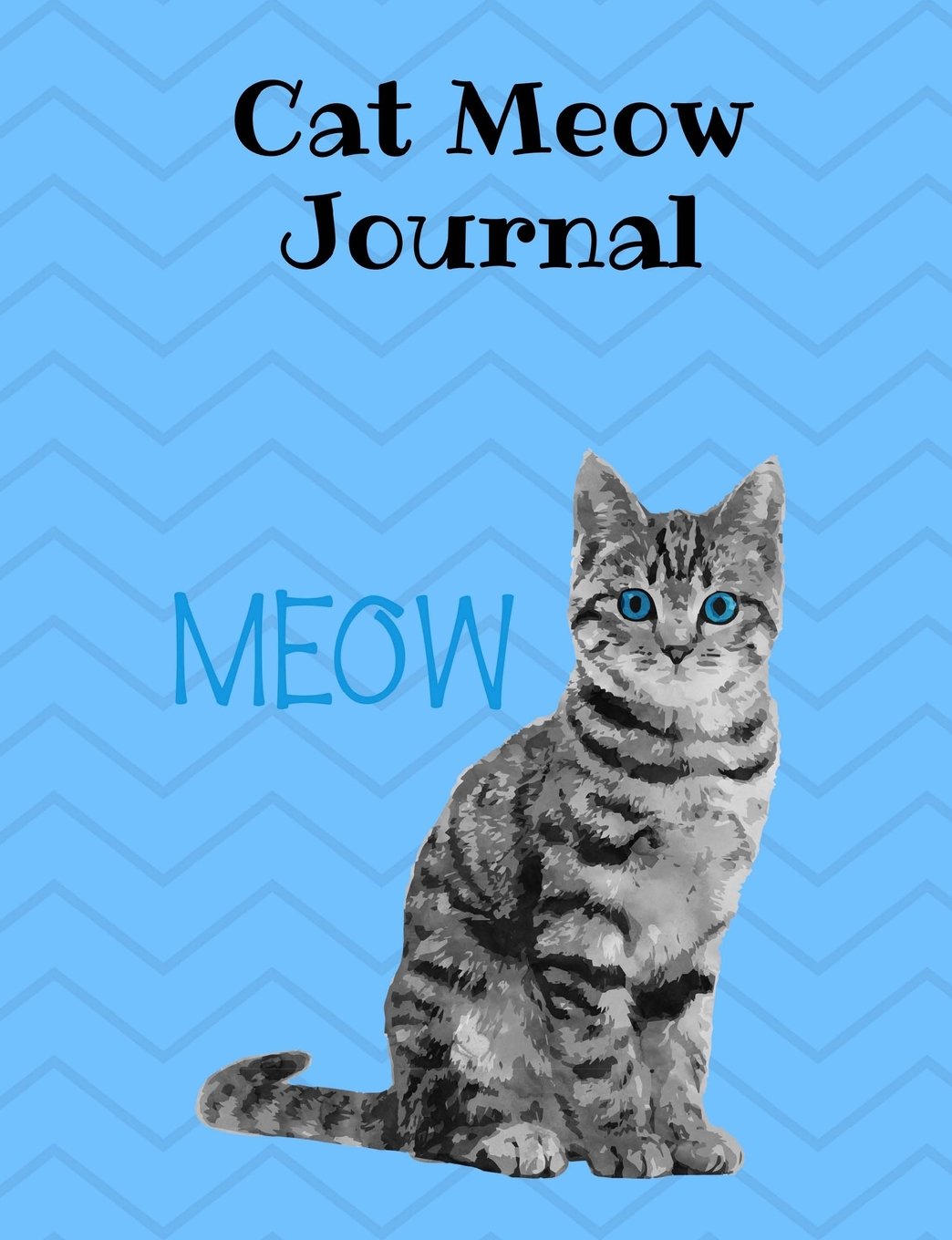 Cat Meow Journal, Wide Ruled: 7.44 x 9.69 - 101 Sheets/202 Pages Mathematics