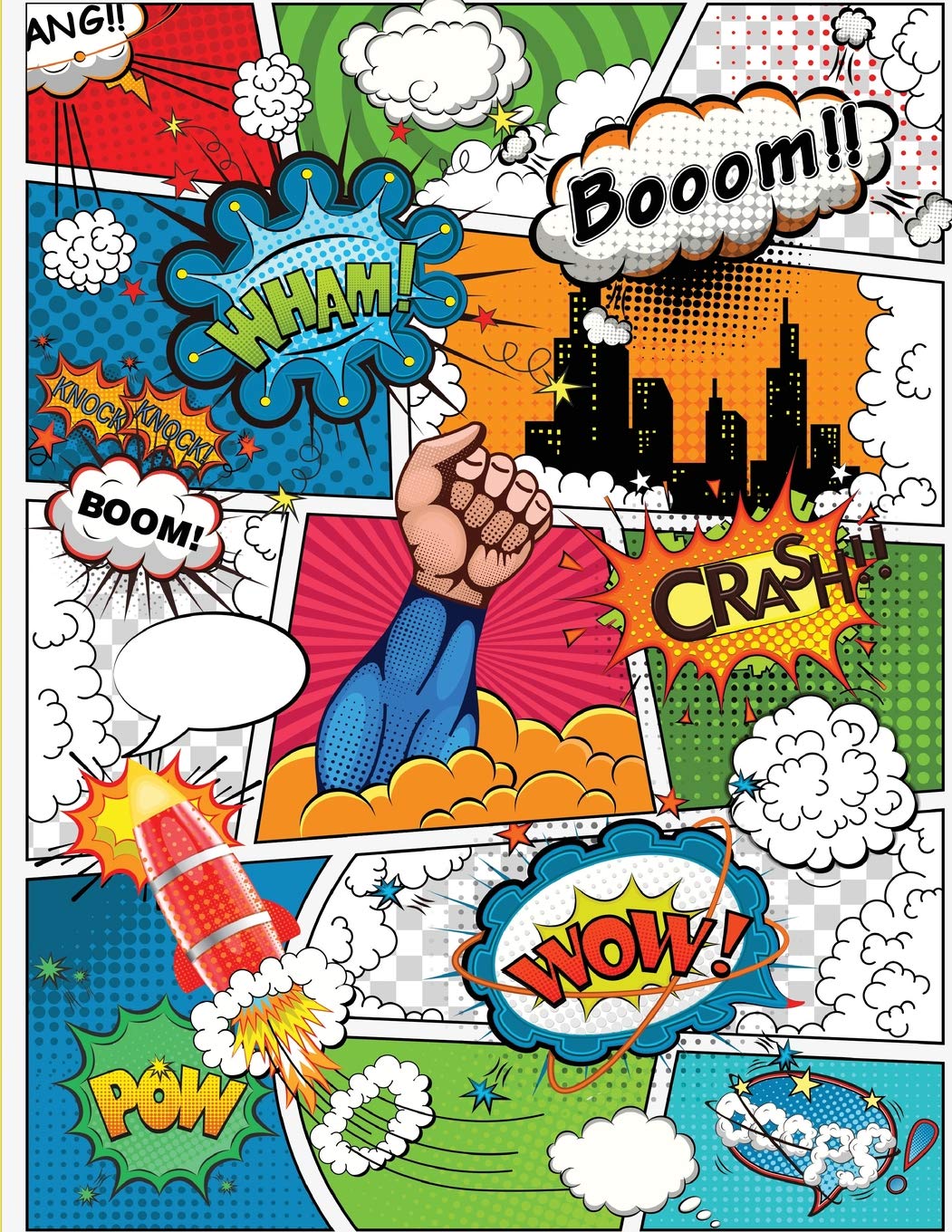 Make your own comic book (for kids): Build and design your own comic book using blank cartoon pages: Or build your own book by drawing your own cartoons (Make your own comic books) Manga
