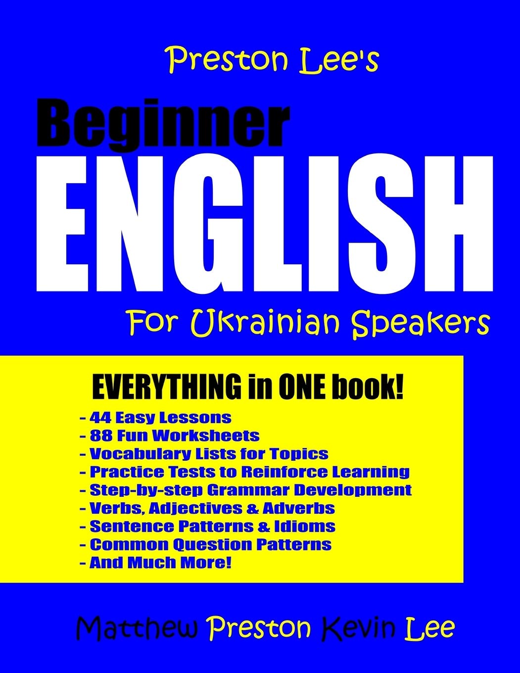 Preston Lee's Beginner English For Ukrainian Speakers (Preston Lee's English For Ukrainian Speakers) Foreign Languages ​​& Dictionaries