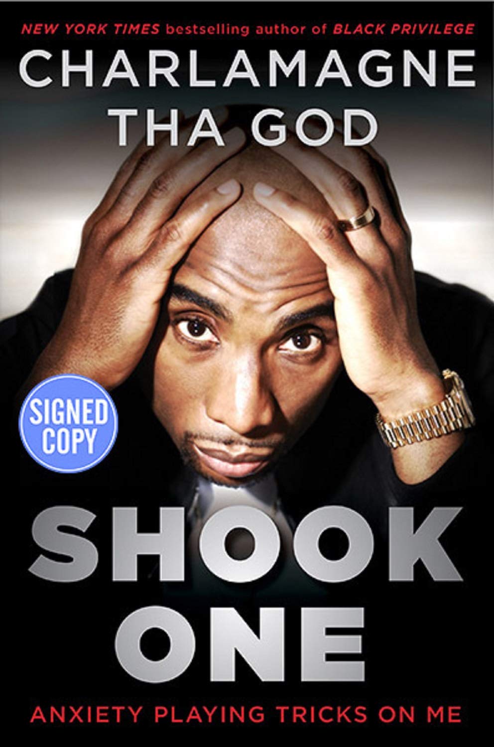 Shook One: Anxiety Playing Tricks on Me - Signed / Autographed Copy Books
