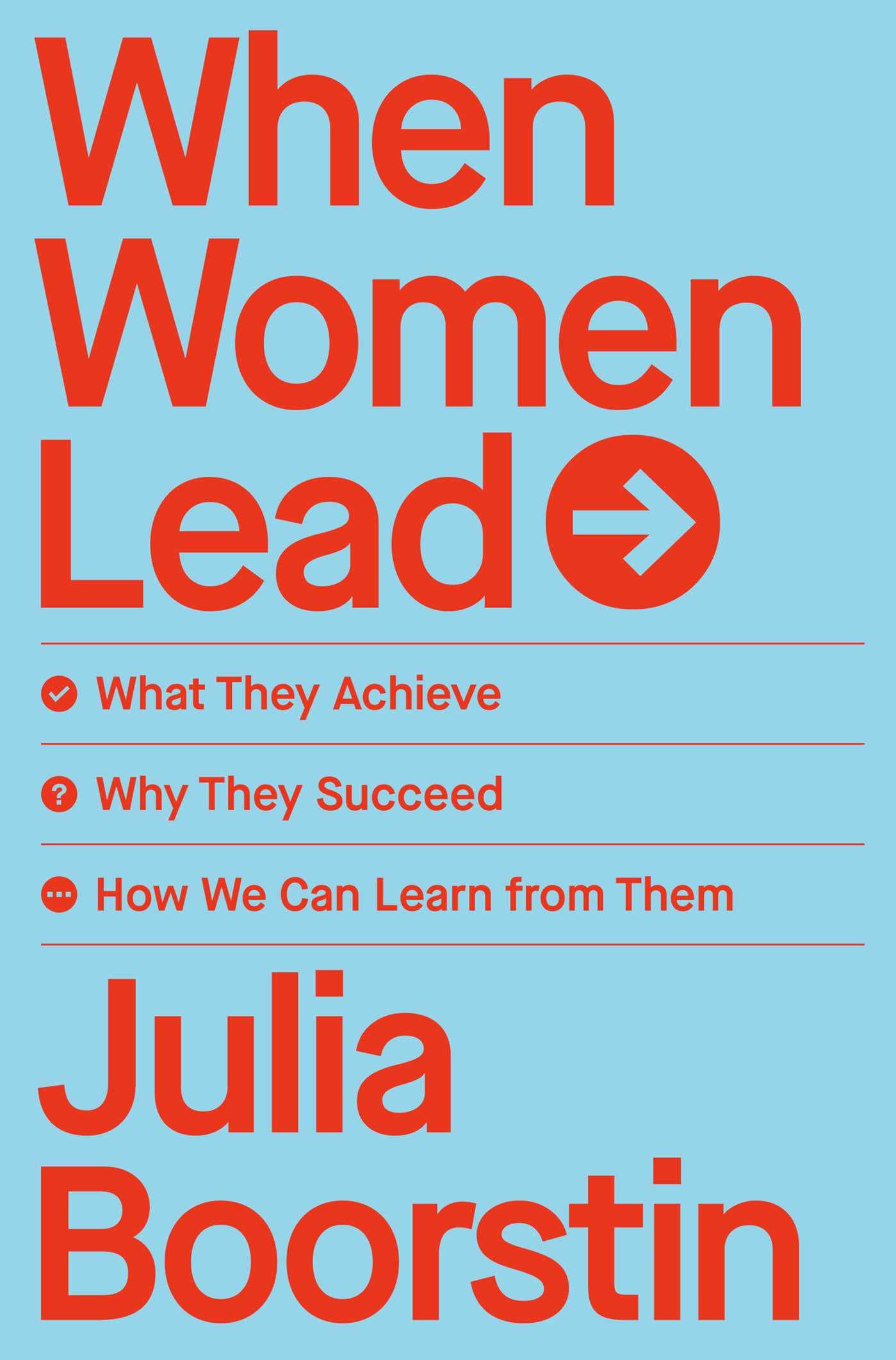 Product Image: When Women Lead