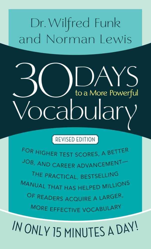 30 Days to a More Powerful Vocabulary Learning & Reference