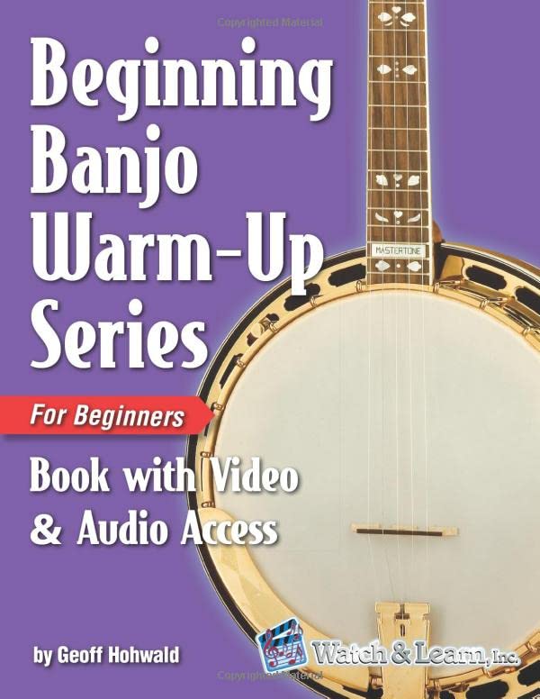 Beginning Banjo Warm-up Series for Beginners Book: with Online Video and Audio Access Arts & Music