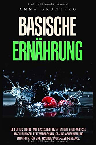 Basische Ernährung Der Detox Turbo, mit Basischen Rezepten den Stoffwechsel beschleunigen, Fett verbrennen, gesund abnehmen und entgiften. Für eine gesunde Säure-Basen-Balance. Health, Nutrition & Fitness