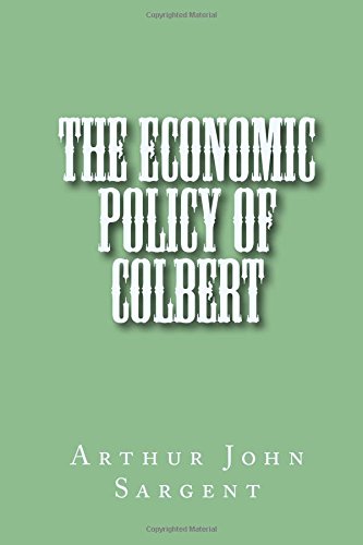 The economic policy of colbert Contemporary literature