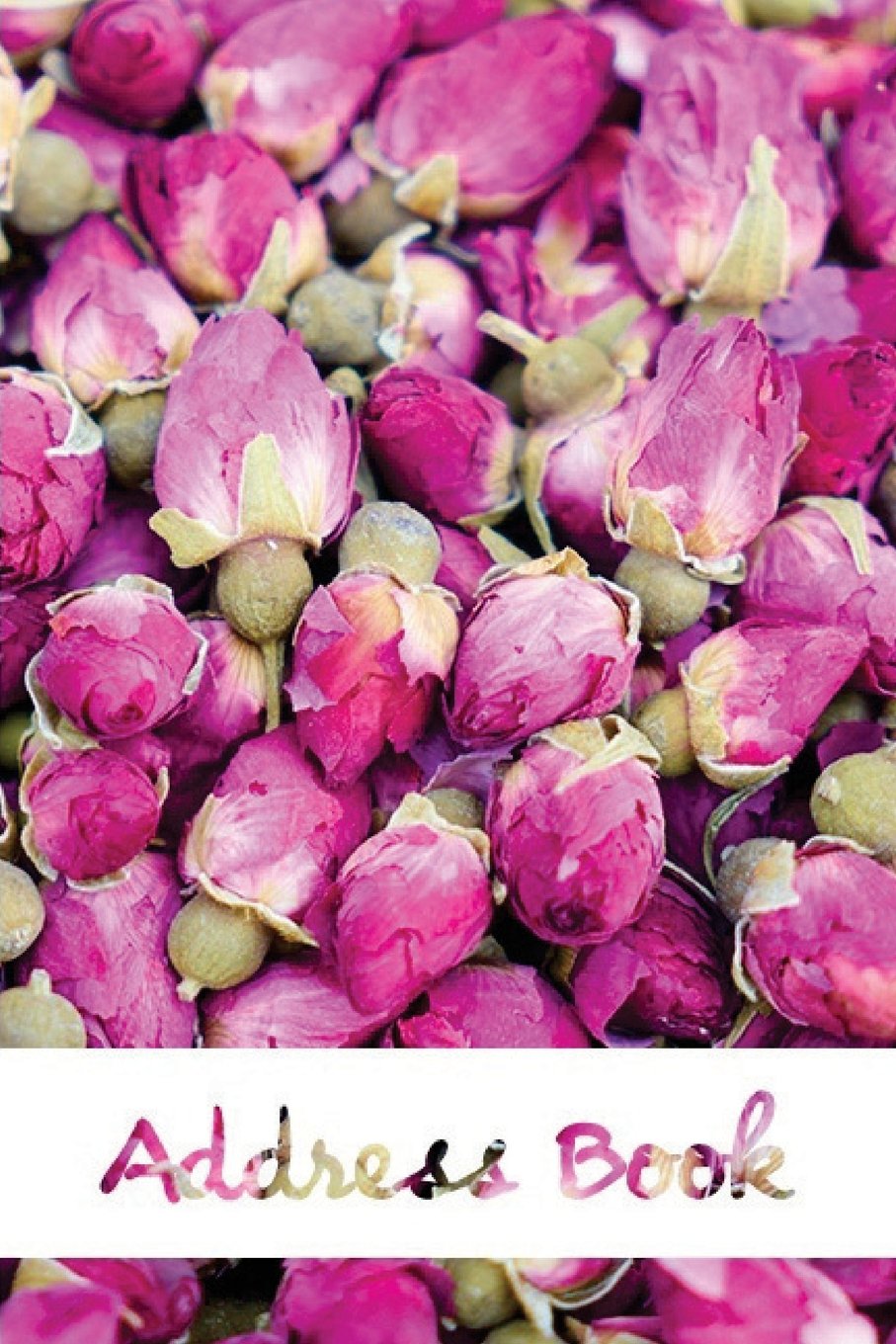 Address Book.: (Flower Edition Vol. C64) Glossy And Soft Cover, Large Print, Font, 6" x 9" For Contacts, Addresses, Phone Numbers, Emails, Birthday And More. Books