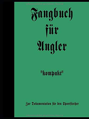 Fangbuch für Angler kompakt Leisure & Fun