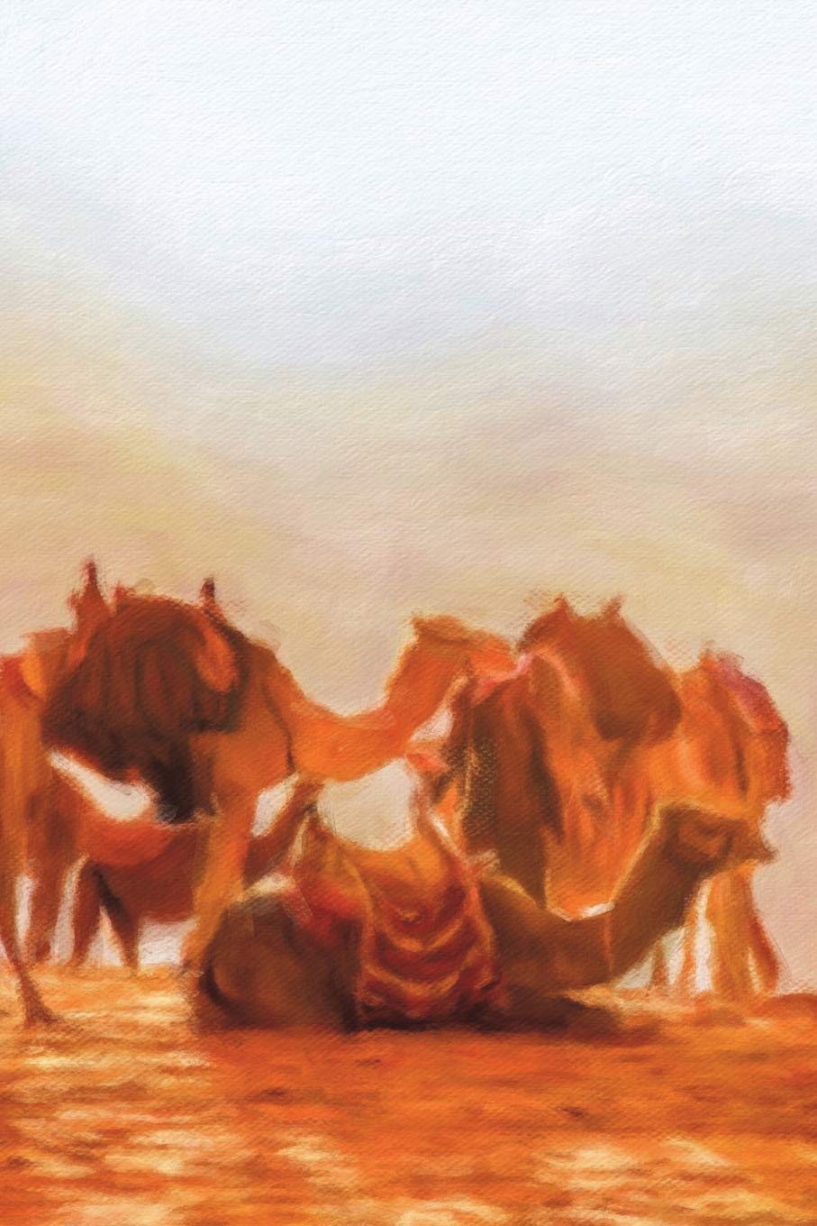 Camel Trek - Lined Notebook with Margins: 101 Pages, Medium Ruled, 6 x 9 Journal, Soft Cover Mathematics