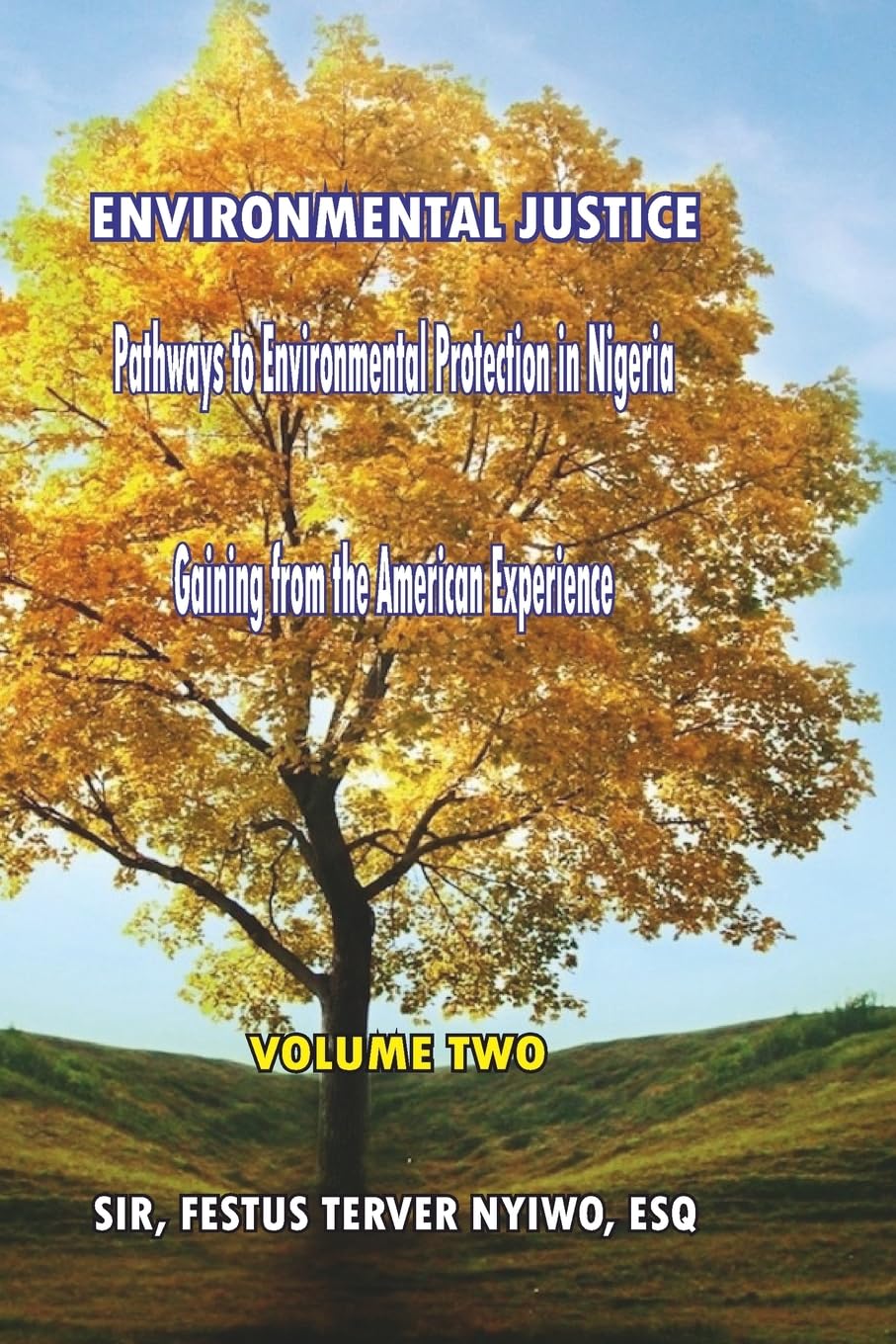 Environmental Justice: Pathways to Environmental Protection in Nigeria: Gaining from the American Experience (The Trilogy Collection) Law