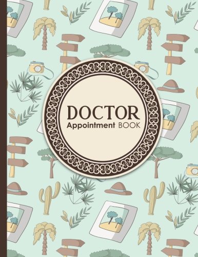 Doctor Appointment Book: 2 Columns Appointment List, Appointment Scheduling Book, Easy Appointment Book, Cute Safari Wild Animals Cover Business, Finance & Career