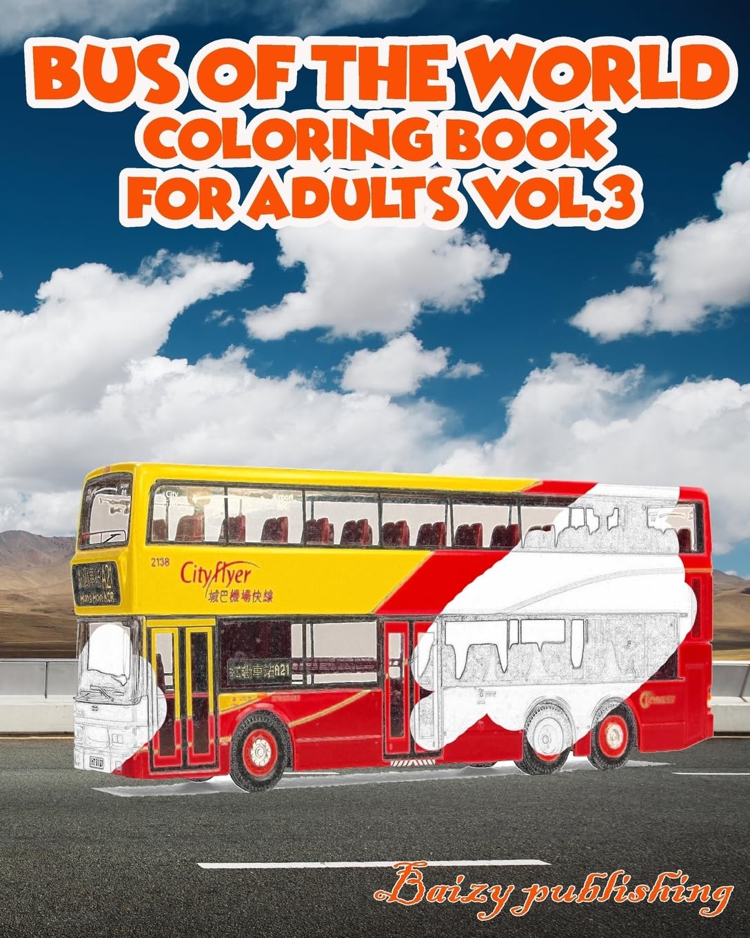 Bus Of The World Coloring book for Adults vol.3 Study Guides