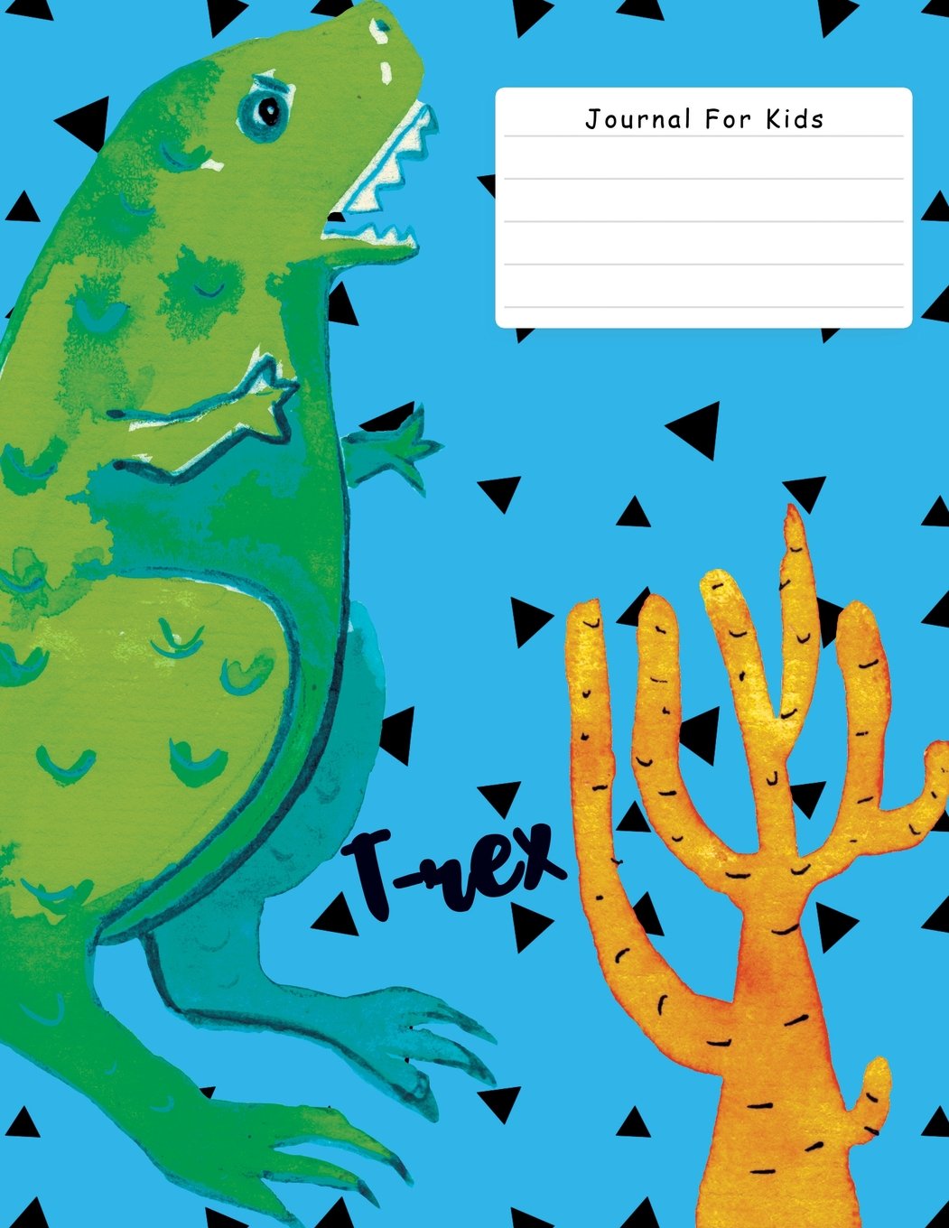 Journal For Kids: Blue, Green, Large Notebook For Kids, Wide Ruled 8.5 x 11 (Journals And Notebooks For Kids) Books