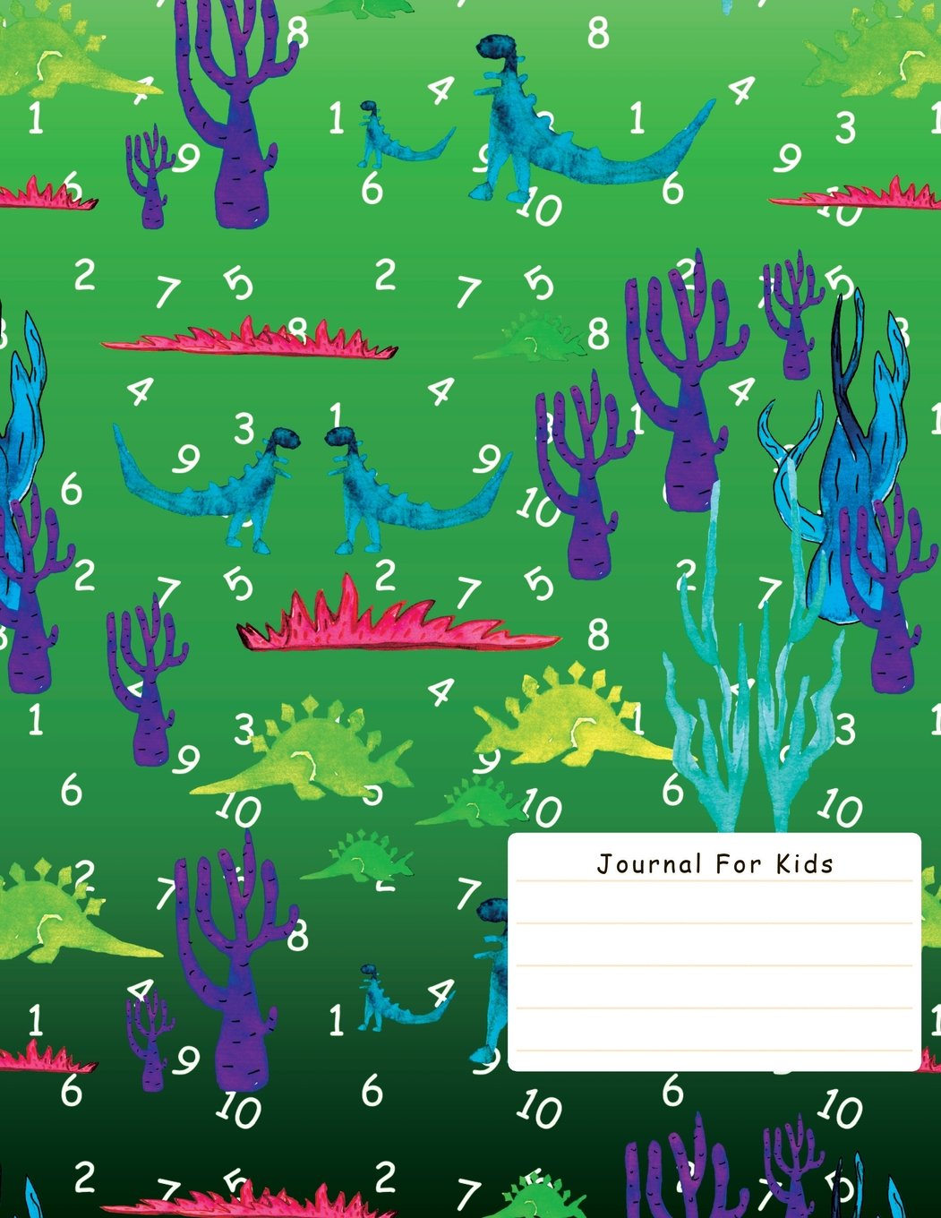 Journal For Kids: Green, Large Notebook For Kids, Wide Ruled 8.5 x 11 (Journals And Notebooks For Kids) Books