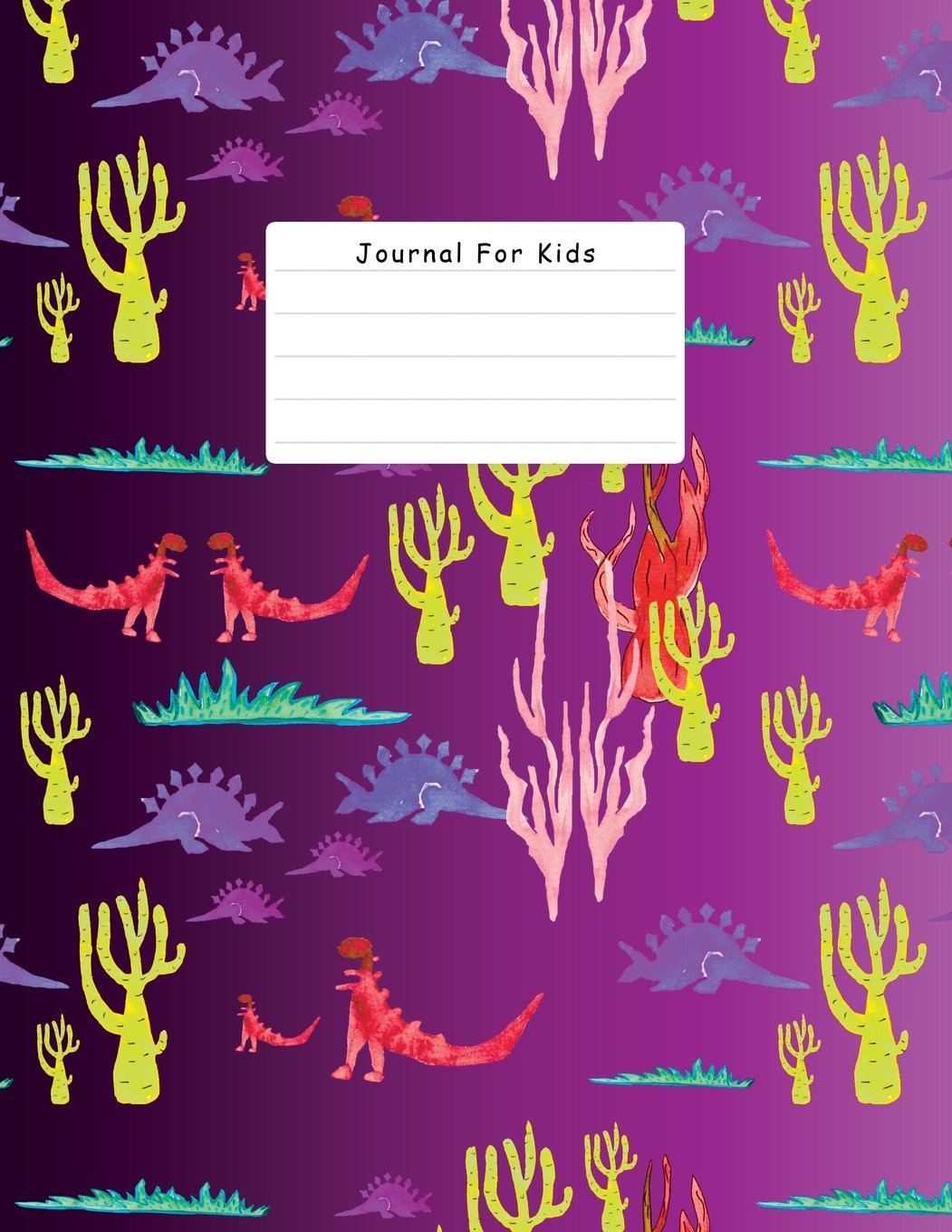 Journal For Kids: Plum, Large Notebook For Kids, Wide Ruled 8.5 x 11 (Journals And Notebooks For Kids) Books
