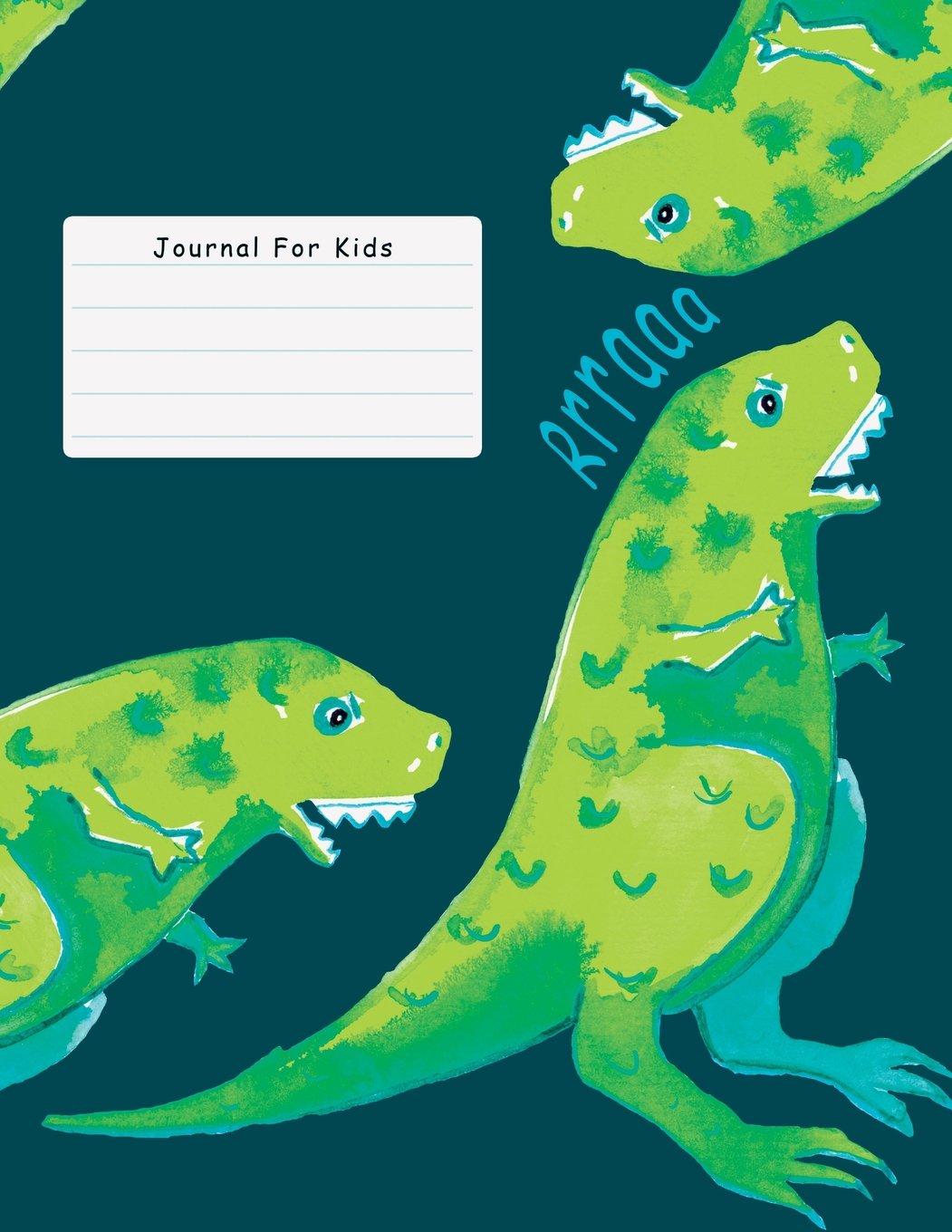 Journal For Kids: Turquoise, Green, Large Notebook For Kids, Wide Ruled 8.5 x 11 (Journals And Notebooks For Kids) Books