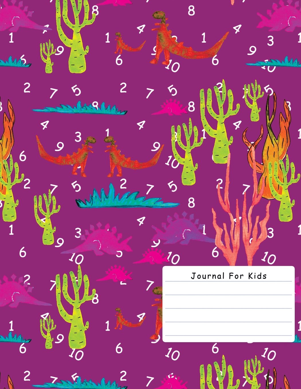 Journal For Kids: Violet, Large Notebook For Kids, Wide Ruled 8.5 x 11 (Journals And Notebooks For Kids) Books