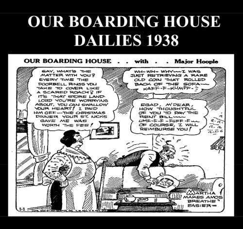 Our Boarding House Dailies 1938 (B&W): Newspaper Comic Strips From 1938 Manga