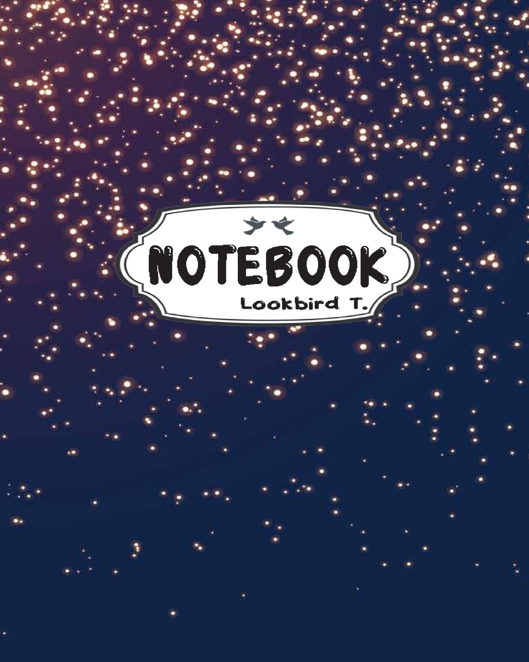 Notebook: Journal Dot-Grid,Graph,Lined,Blank No Lined : beautiful festival glitter : Notebook Journal Diary, 120 pages, 8" x 10" (Blank Notebook Journal) Lifestyle