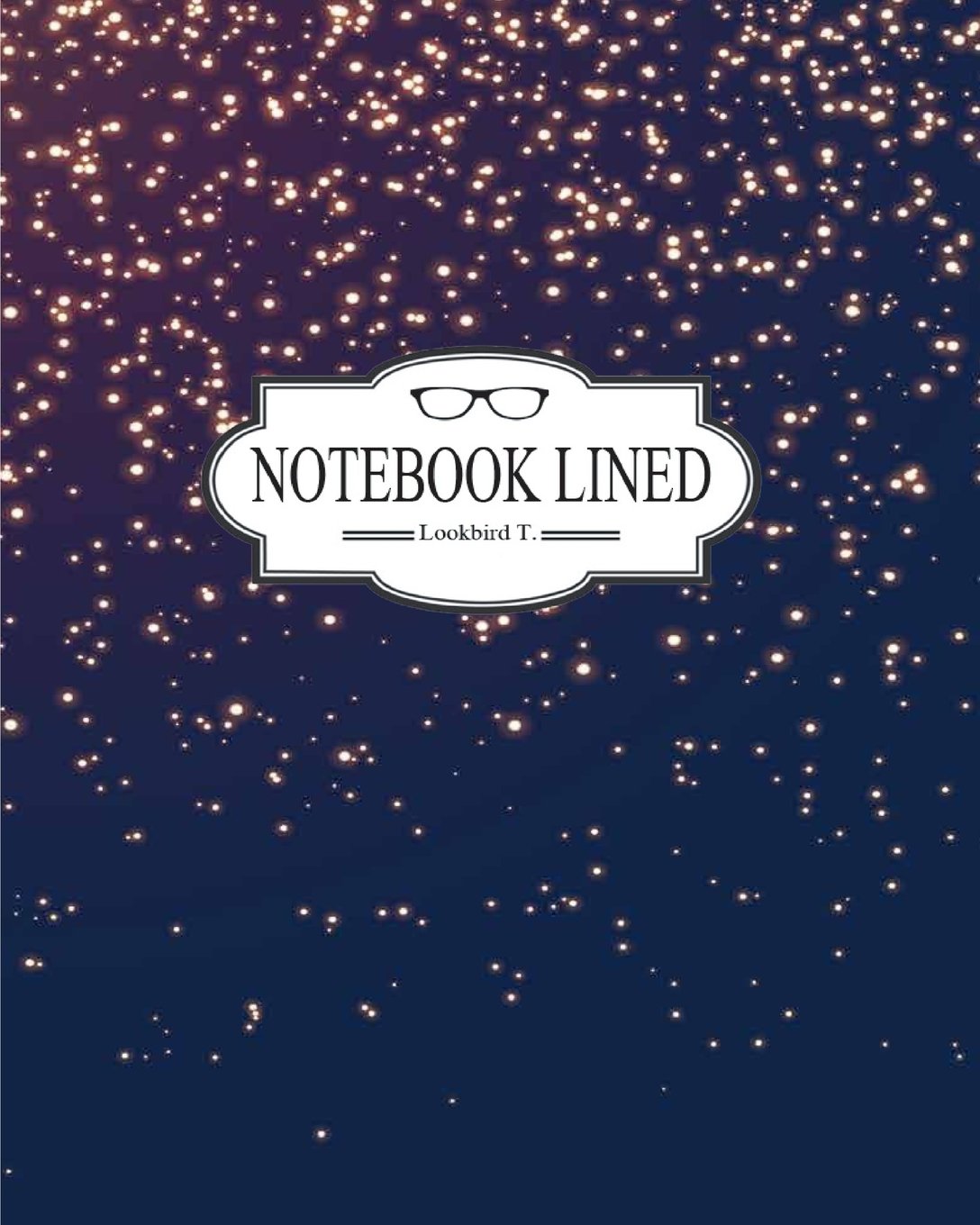 Notebook: beautiful festival glitter 1 : Notebook Journal Diary, 120 pages, 8" x 10" (Notebook Lined,Blank No Lined) Lifestyle