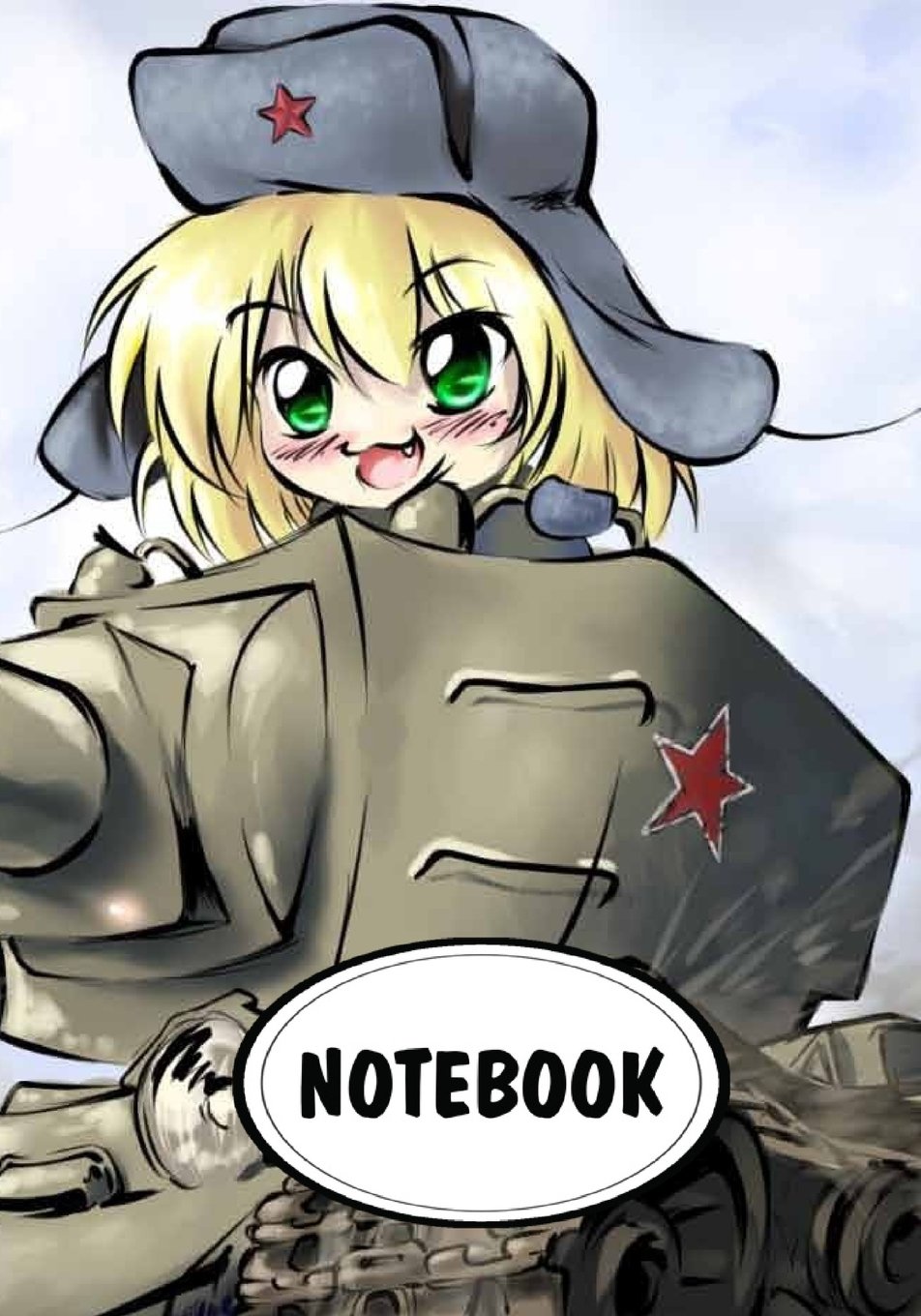 Product Image: Notebook: Dot-Grid,Graph Grid,Lined,Blank Paper : Chibi kv-2 : Journal Diary, 110 pages, 7" x 10" (Notebook Journal)