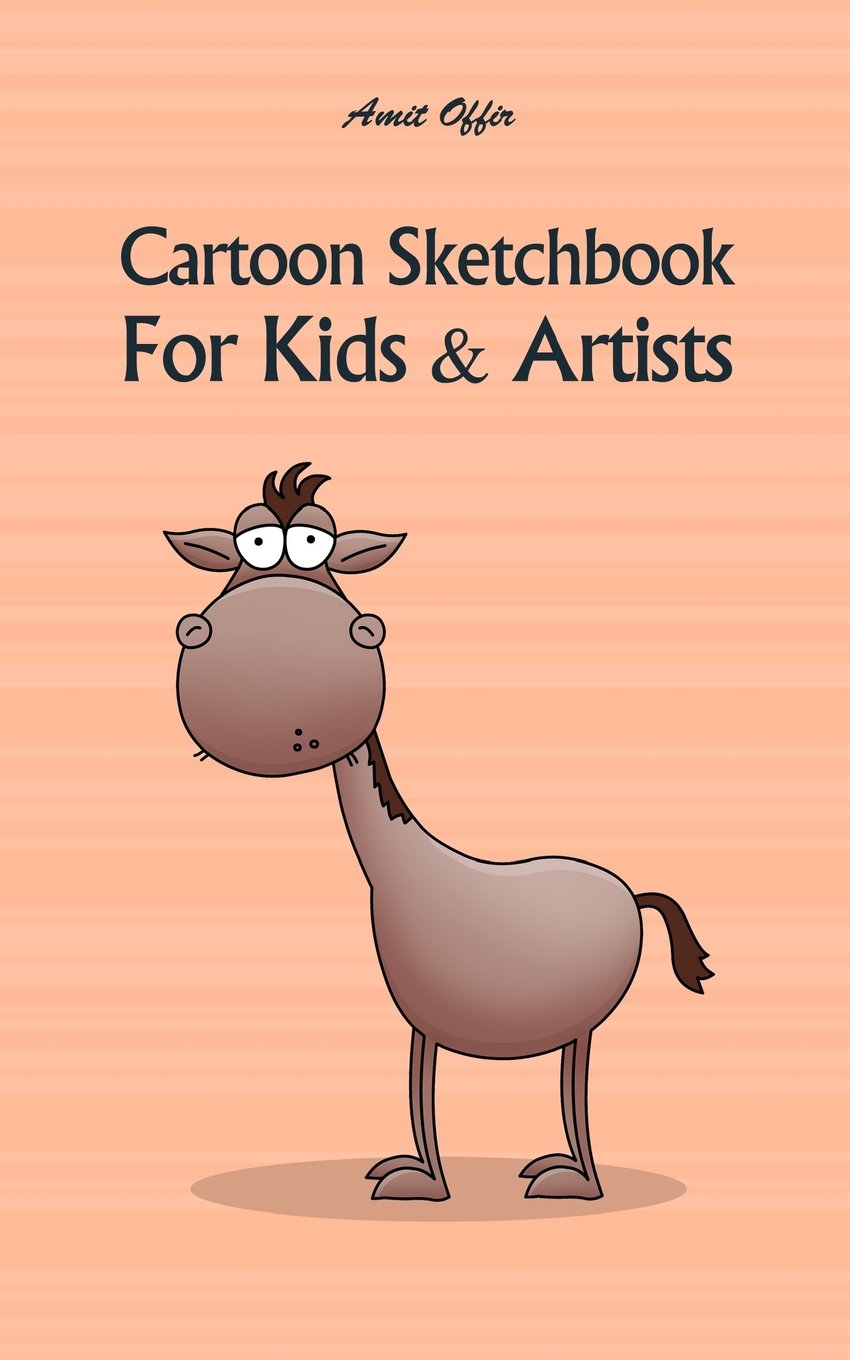 Cartoon Sketchbook For Kids & Artists: Sketchbooks for Students, Artists & Kids (Sketchbooks For Kids & Artists - 5X8 Inch 72 Pages, Band 3) Books