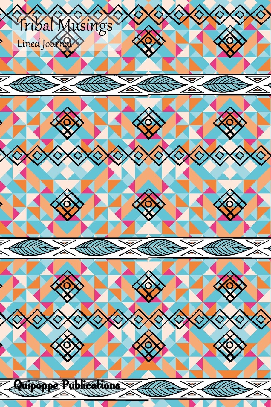 Tribal Musings Lined Journal: Medium College Ruled Notebook With Perpetual Cover Self-help