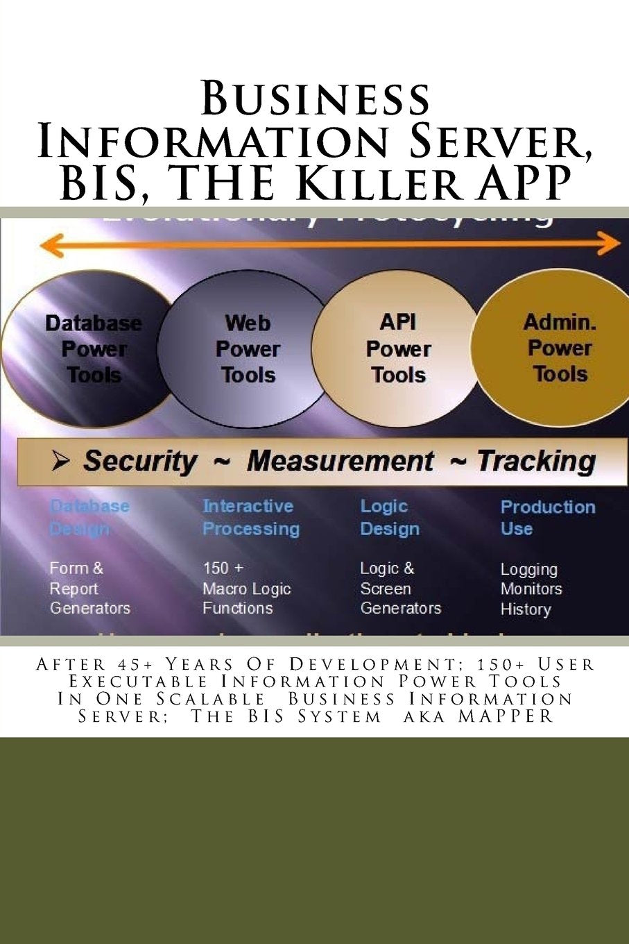Business Information Server, BIS, THE Killer APP: After 45+ Years Of Development; 150+ User Executable Information Power Tools In One Scalable Business Information Server; The BIS System aka MAPPER Computer Science