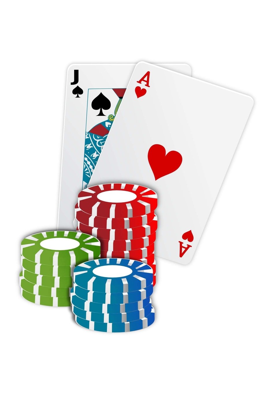 Poker: 150 Lined Journal Pages / Diary / Notebook Featuring Poker Chips and Gaming Cards Gambling on the Cover Books