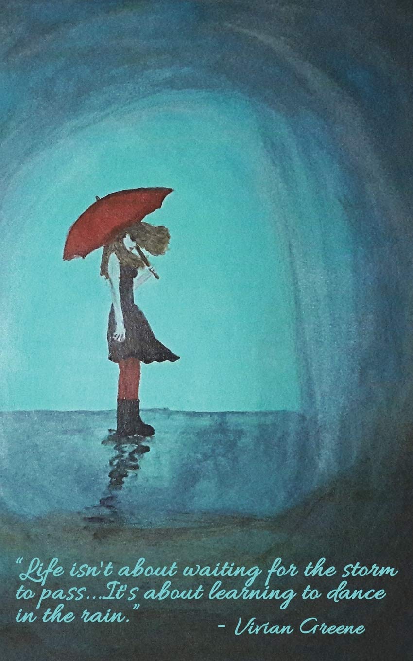 Dancing in the Rain - Lined Notebook with Margins - 5Narrow: 101 Pages, 5 x 8, Narrow Ruled, Journal, Soft Cover book