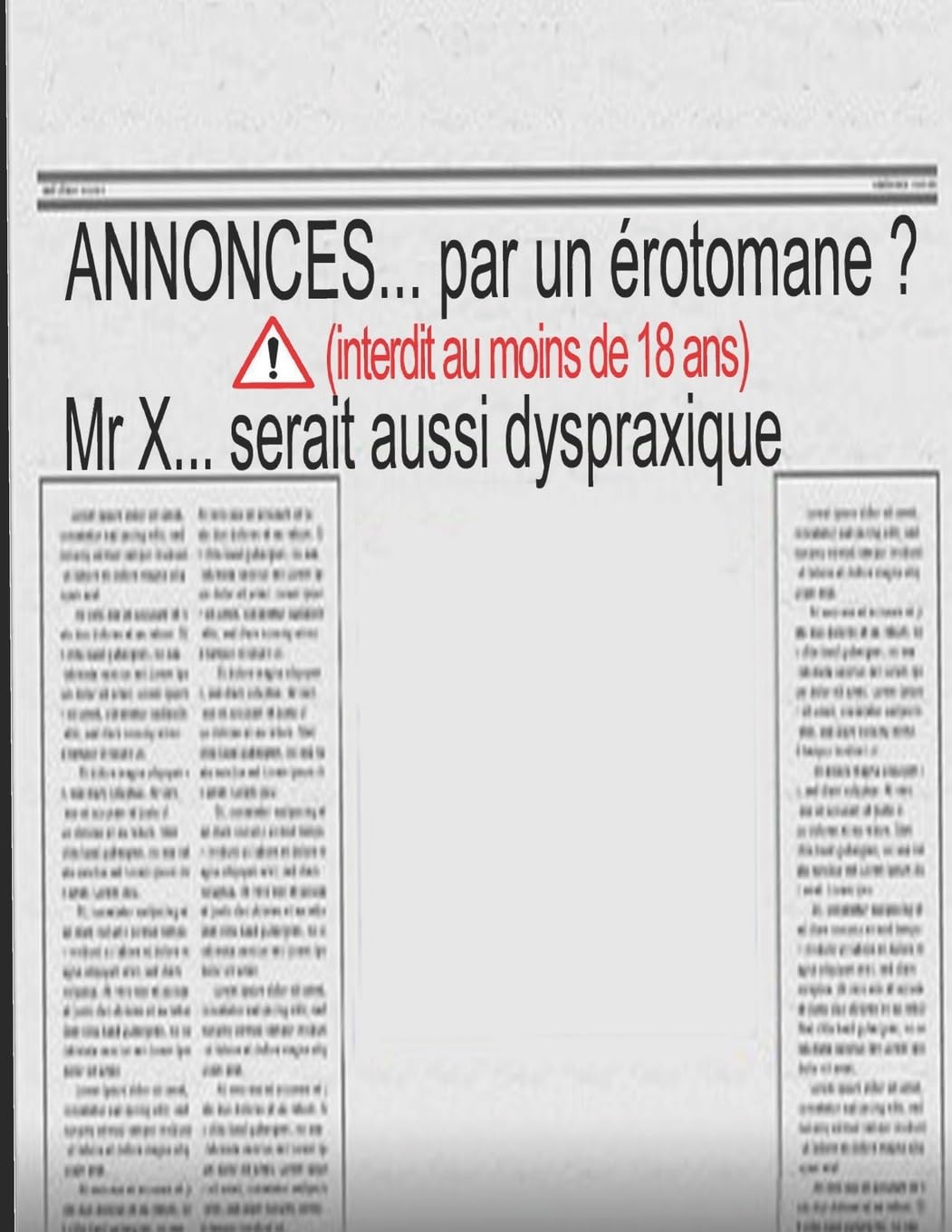 annonces par un érotomane?: auteur ertel roger book