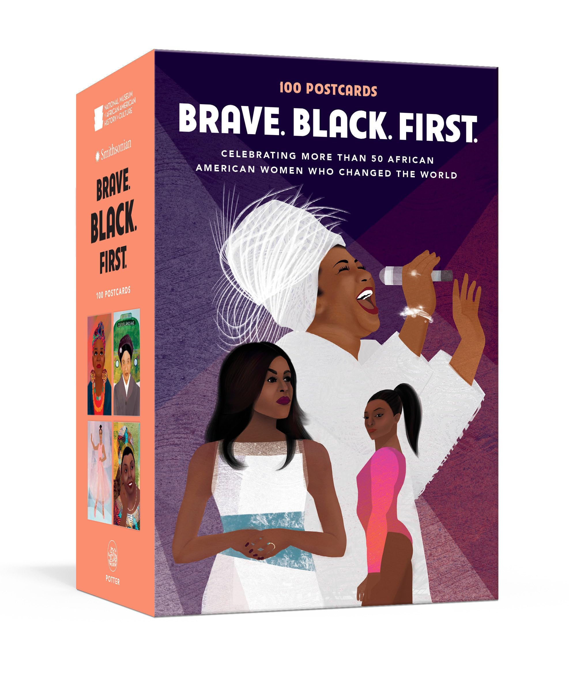 Brave. Black. First.: 100 Postcards Celebrating More Than 50 African American Women Who Changed the World Media & Communication