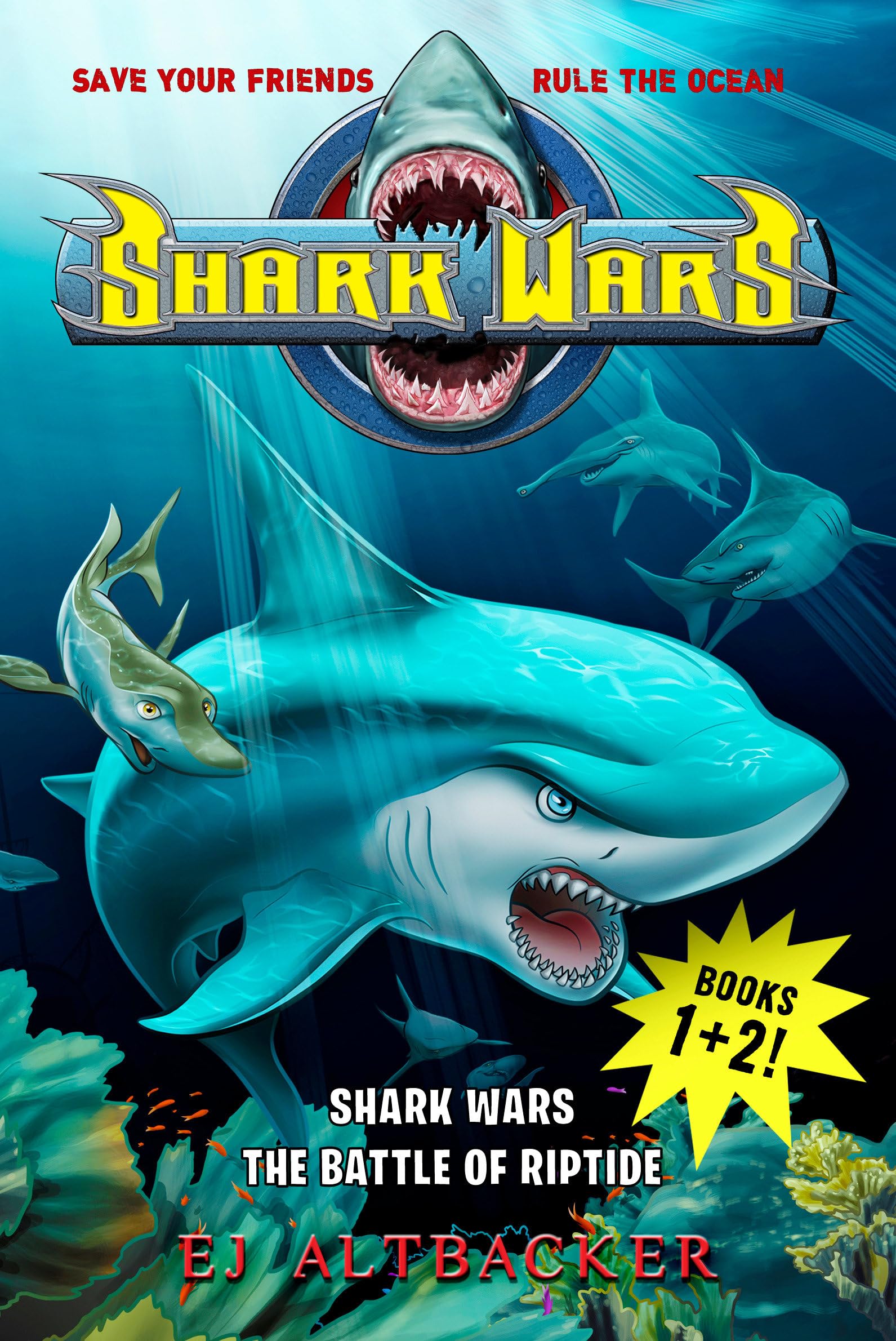 Shark Wars 1 & 2 Non-fiction books for kids