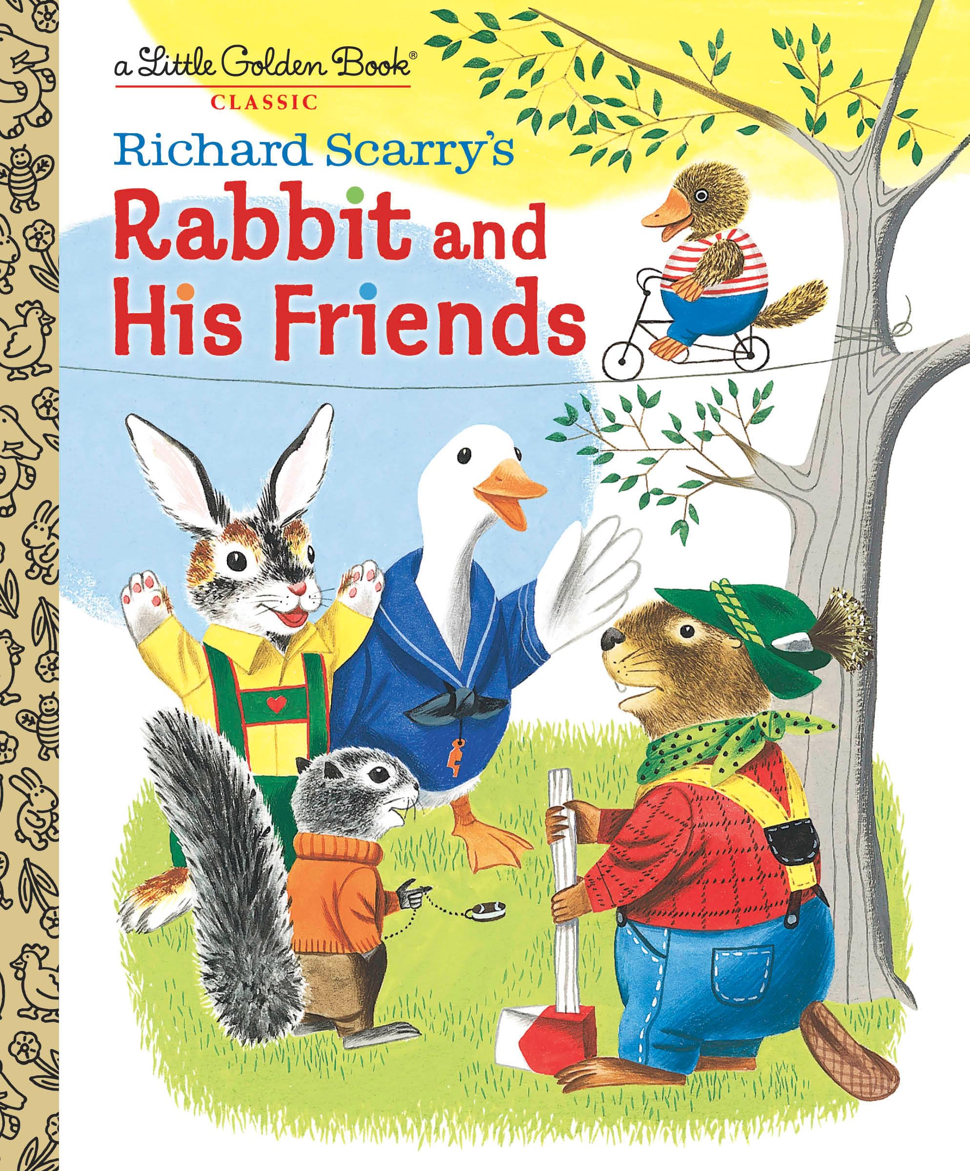 Richard Scarry's Rabbit and His Friends (Little Golden Book) Parents & Children