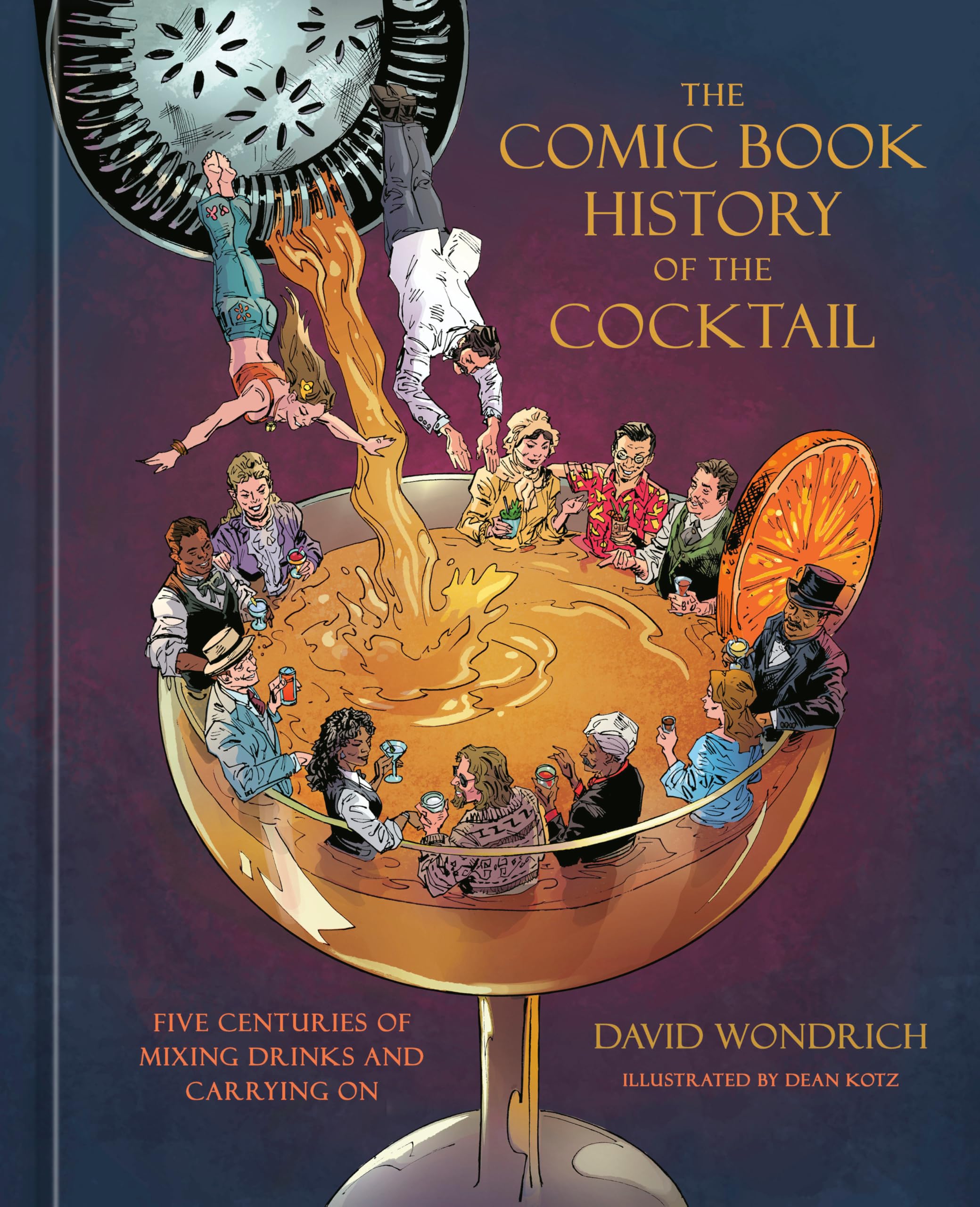 The Comic Book History of the Cocktail Manga