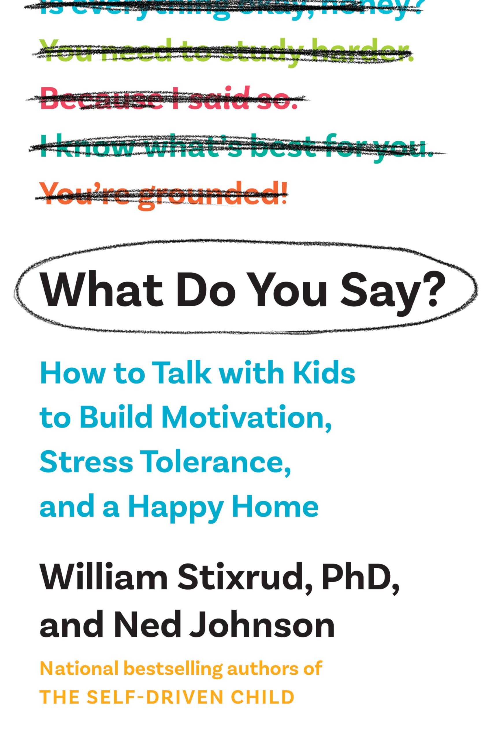 What Do You Say?: How to Talk with Kids to Build Motivation, Stress Tolerance, and a Happy Home Books